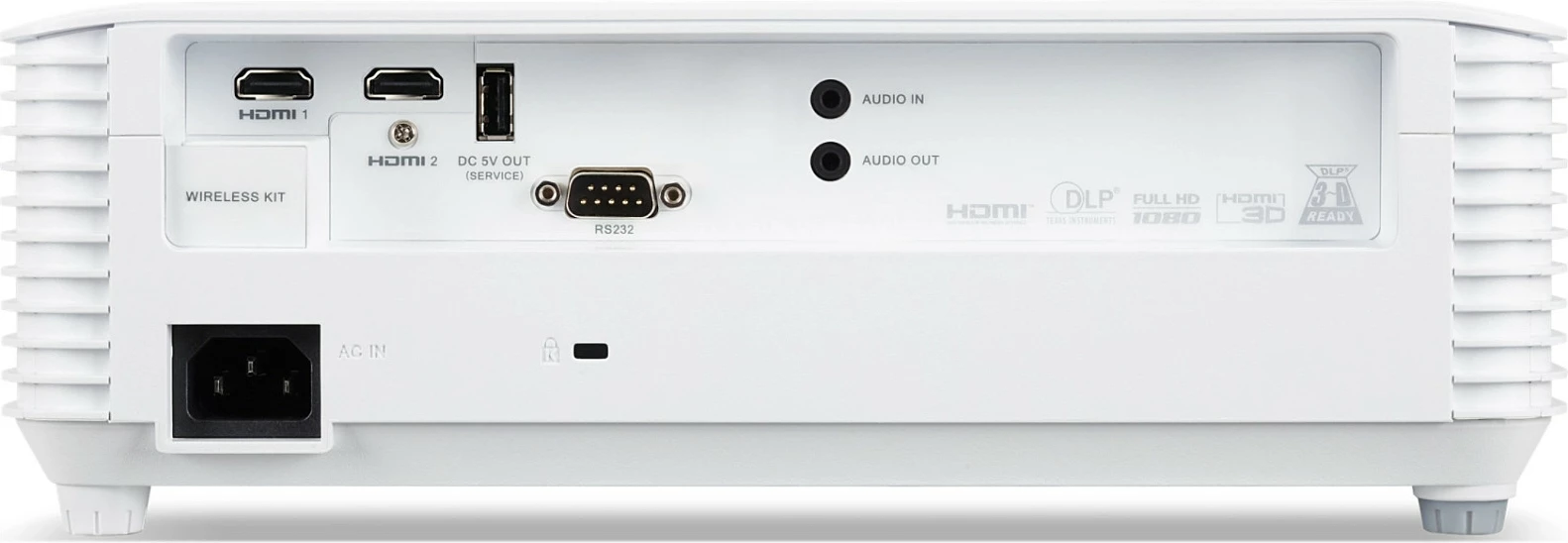 Projektor Acer H6546Ki, 5200 ANSI lumens, DLP, 1080p, i bardhë