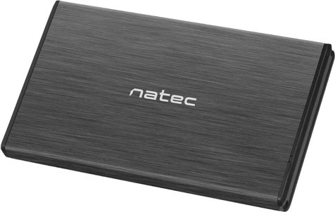 Kasë Natec Rhino NKZ-0448 për hard disk 3.5", USB 3.0, Alumini, E zezë