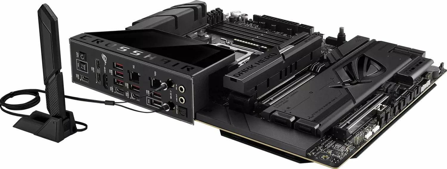 Pllakë amë Asus ROG Crosshair X870E Dark Hero, ATX, DDR5 deri 256GB, WiFi 7/Bluetooth, e zezë