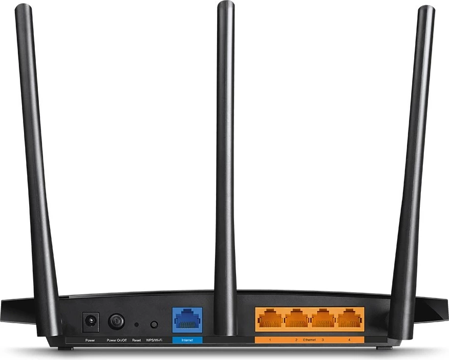 Kasë TP-Link Archer A8, wireless, Dual-band, Gigabit Ethernet, e zezë