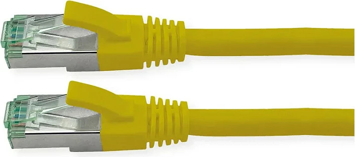 Kabllo rrjeti ROLINE 21.45.3226, Cat6a S/FTP, 7 m, RJ-45 në RJ-45, 10GbE, e verdhë
