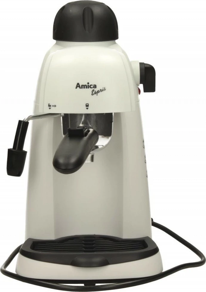Aparat espresso Amica Espris CD1011, manual, 0.25L, i bardhë/zi