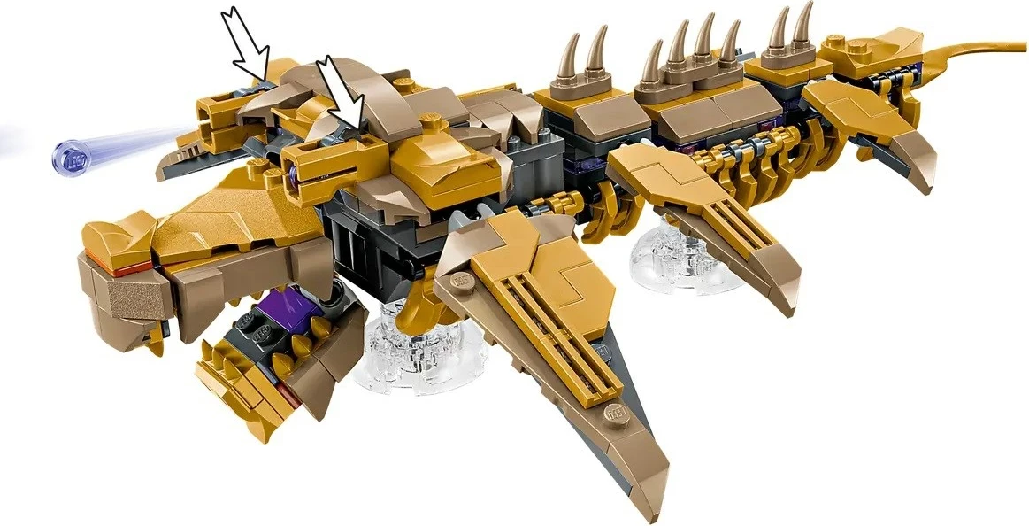 Set LEGO Marvel 76290 The Avengers VS The Leviathan
