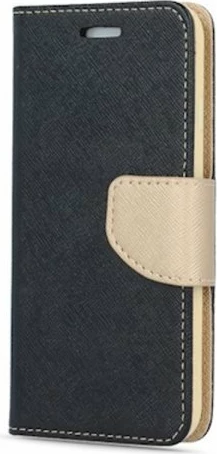 Mbështjellës HAVANA Fancy Diary për Samsung Galaxy A42 5G A426, flip cover me xhepa kartash, zi/ari