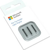 Maja zëvendësuese për Surface Pen Microsoft GFU-00002, 3 copë, e zezë