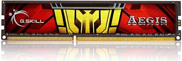 RAM Memorje G.Skill Aegis F3-1333C9D-16GIS DDR3 16GB (2x8GB) 1333MHz CL9 1.5V Kuq/Zi, Set