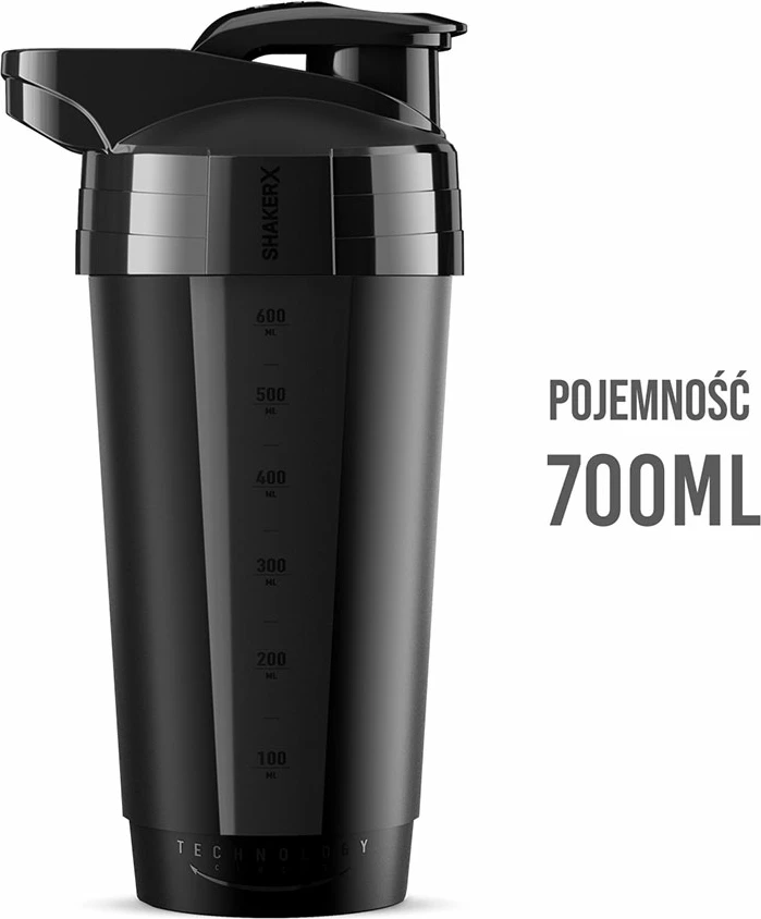 Shishe shaker NO10, e zezë