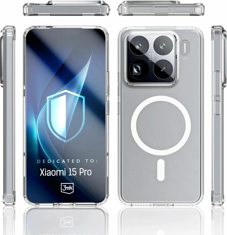 Kllapë telefoni 3mk Armor MagCase për Xiaomi 15 Pro, transparente