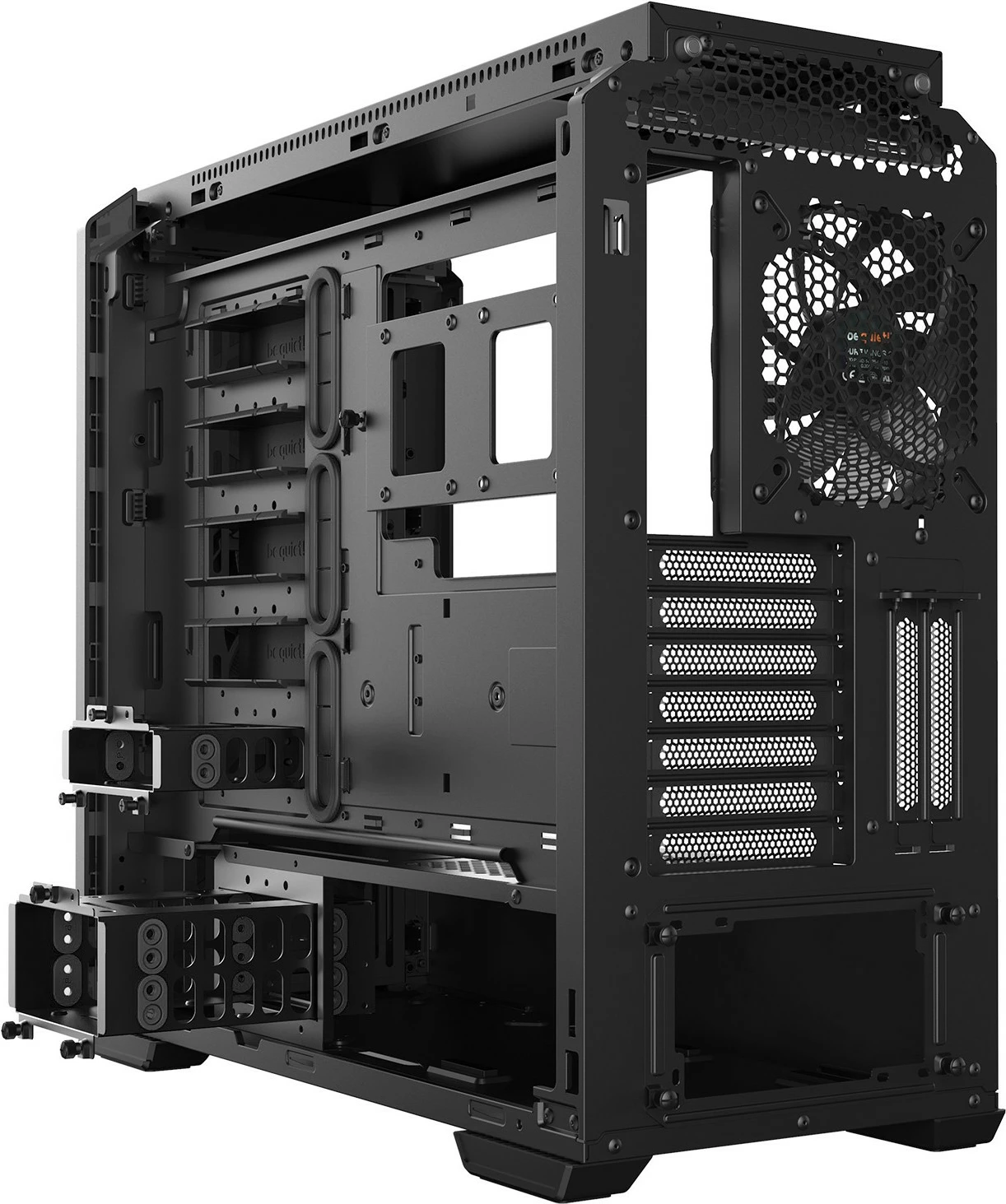 Kasë Be Quiet! Silent Base 601 Window, Midi Tower, ATX, EATX, micro ATX, Mini-ITX, e zezë