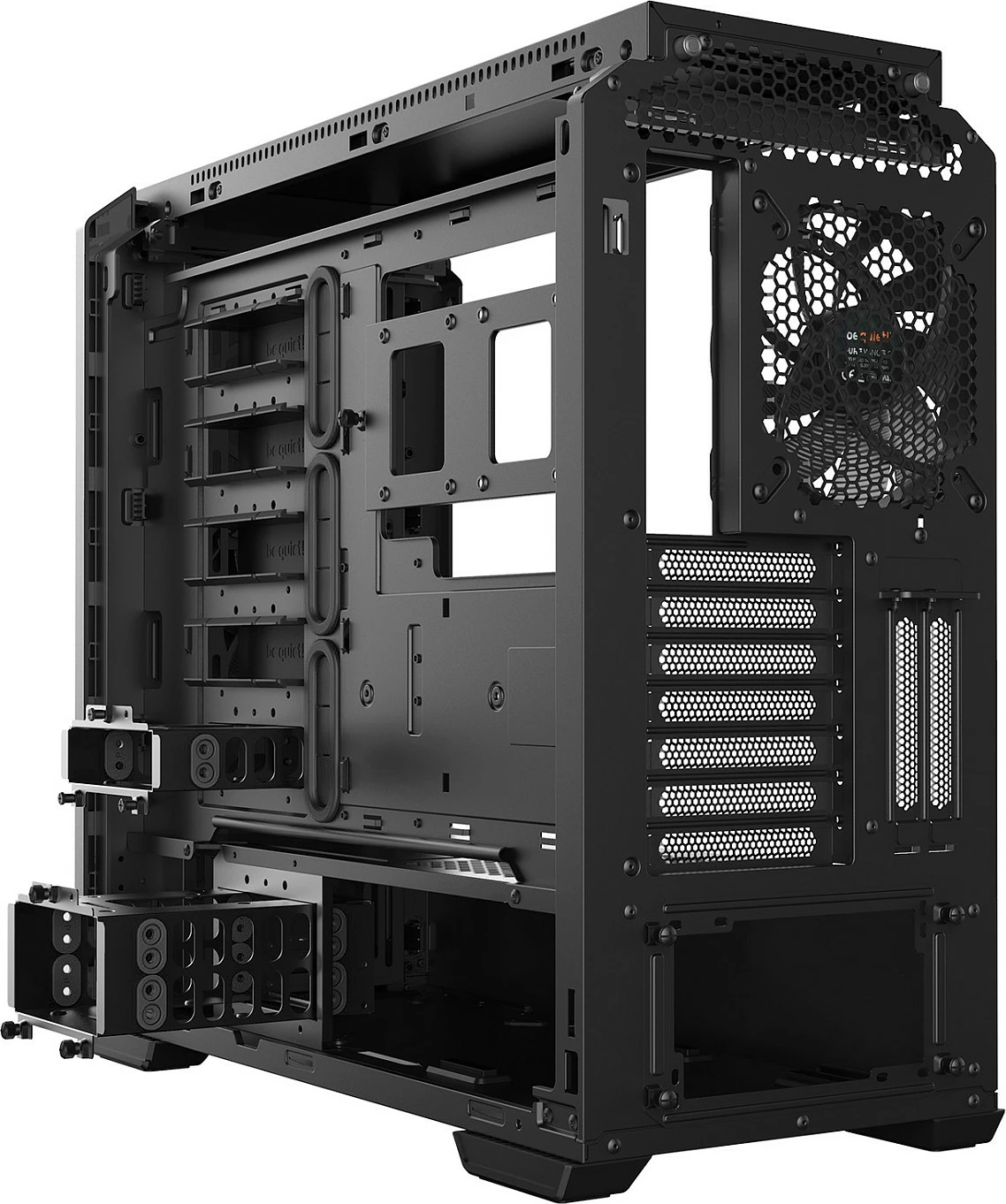 Kasë Be Quiet! Silent Base 601 Window, Midi Tower, ATX, EATX, micro ATX, Mini-ITX, e zezë