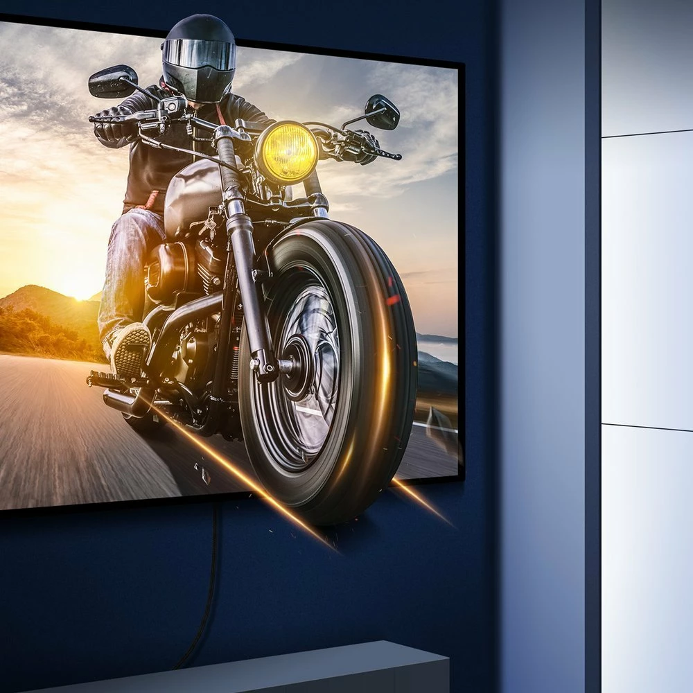 Kabllo HDMI Baseus CAKGQ-L01, 3m, 8K, 48Gbps, e zezë