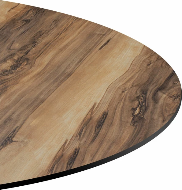 Sipërfaqe Tavoline Noble HPL arre Φ69cm, 12mm trashësi