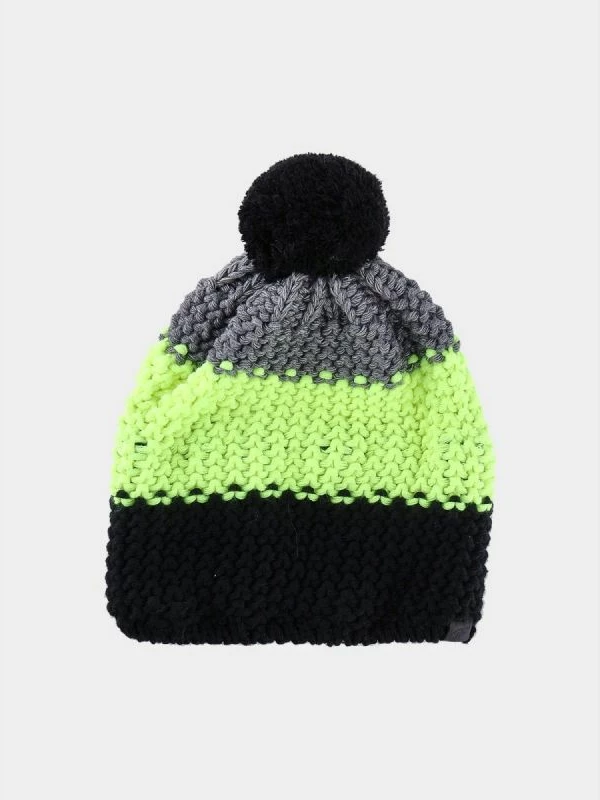 Kapelë dimri për djem 4f me pompon