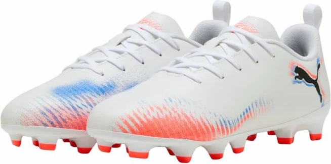 Atlete futbolli për fëmijë Puma, të bardha