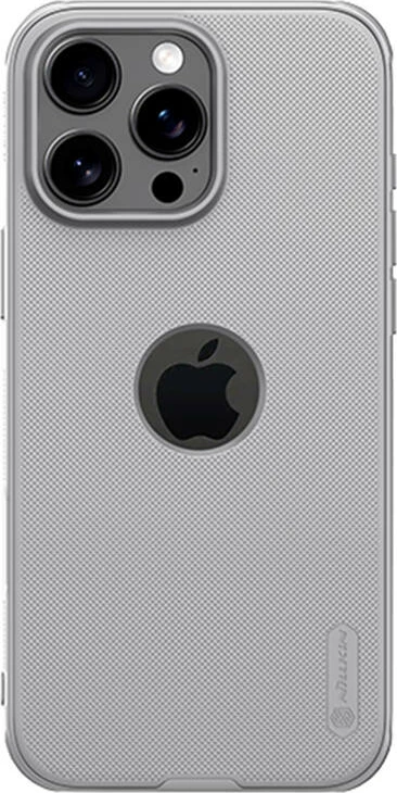 Mbështjellës Nillkin Super Frosted Shield Pro për iPhone 16 Pro, Gri