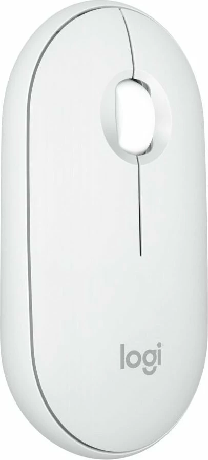 Maus Logitech Pebble Mouse 2 M350s Bluetooth 4000 DPI, i bardhë