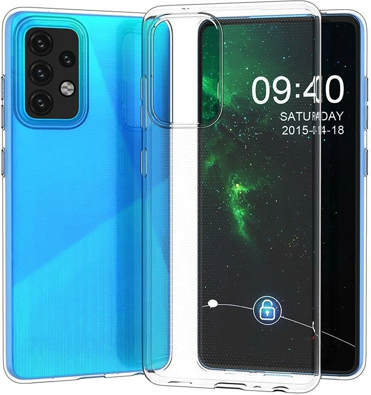 Mbështjellës xheli Hurtel Ultra Clear 0.5mm për Samsung Galaxy A32 4G, Transparent