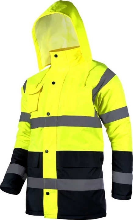 Xhaketë pune hi-vis LAHTI PRO L4090706, 3XL, e verdhë