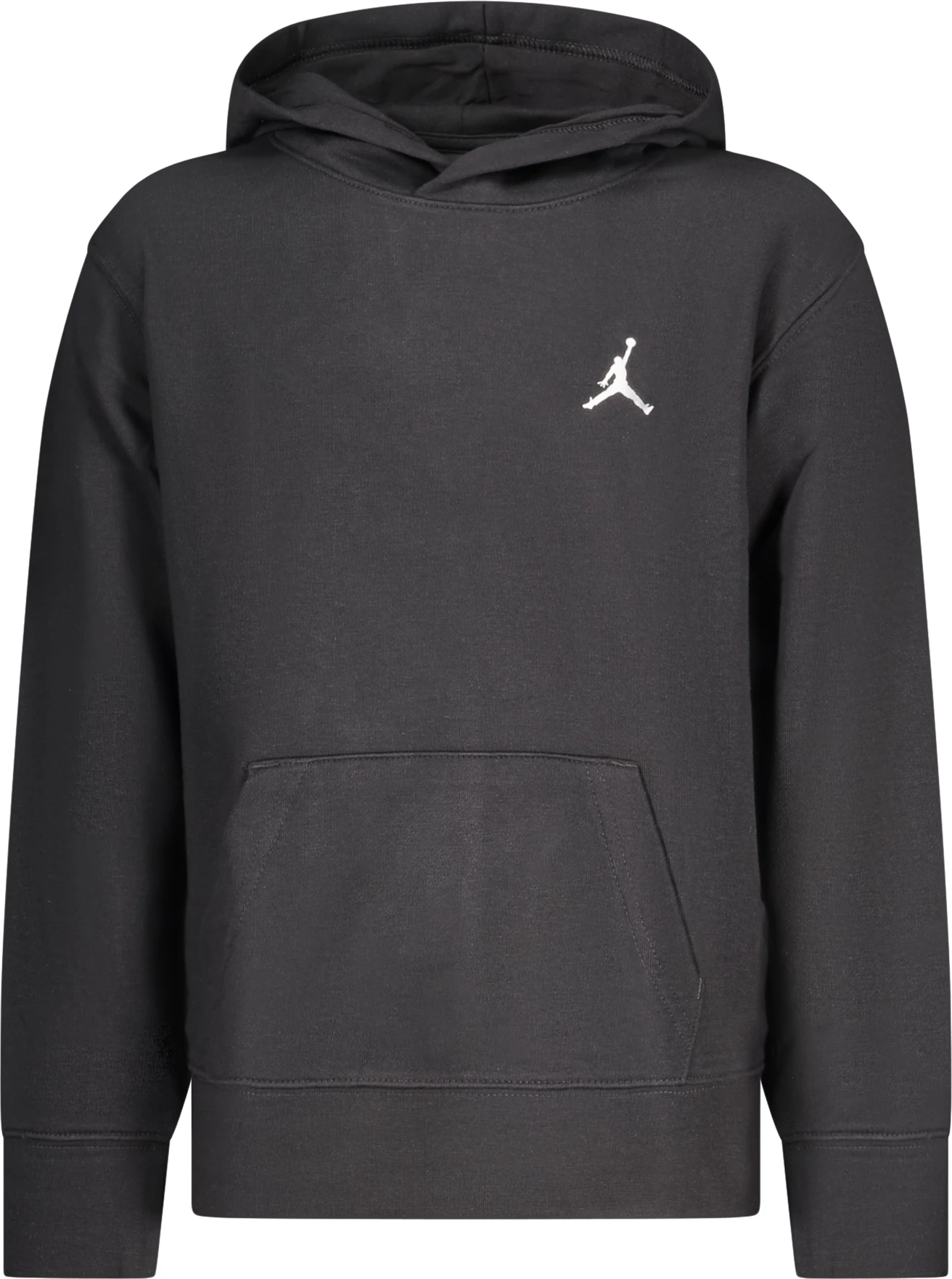 Duks për djem Jordan me kapuç, i zi