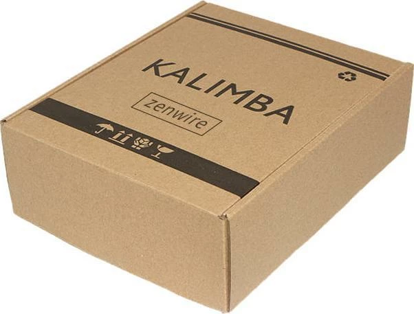 Kalimba Zenwire K-01 17 taste dru mahagoni me set aksesorësh, kafe