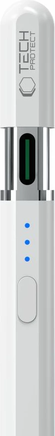 Stilolaps digjital Tech-Protect Digital Magnetic Stylus Pen 3 për iPad, i bardhë