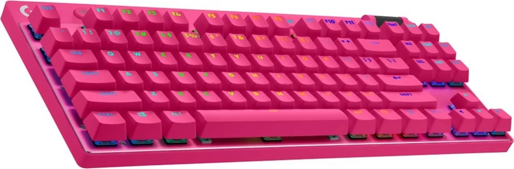 Logitech G PRO X TKL - Wireless, 2.4GHz, BT - Magenta