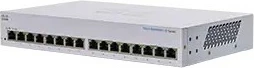 Switch Cisco CBS110, 16 porta Gigabit Ethernet, rackmount, 1U, gri