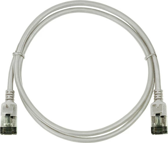 Kabllo rrjeti LogiLink Cat.6A SlimLine TPE 3m, gri