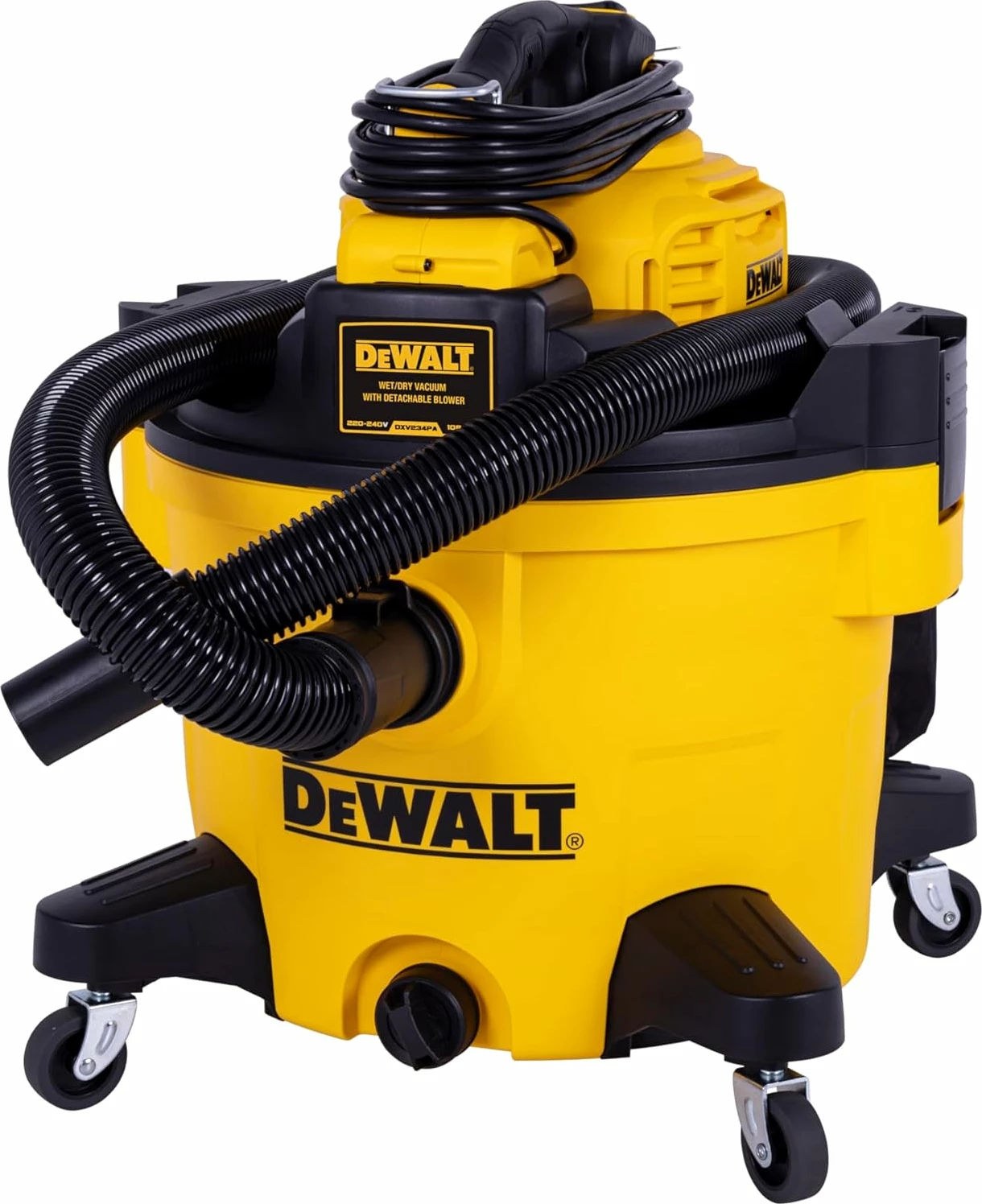 Fshesë industriale Dewalt DXV234P 34L 1100W e thatë/e lagësht, verdhë/zezë