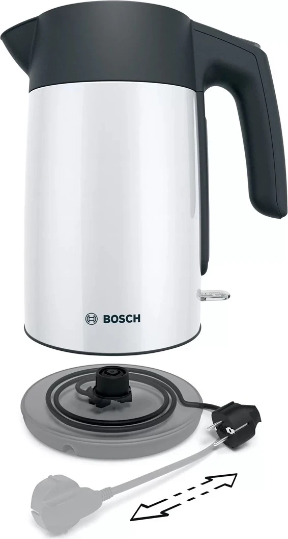 Ibrice elektrike Bosch TWK 7L461, 2400 W, 1.7 l e bardhë