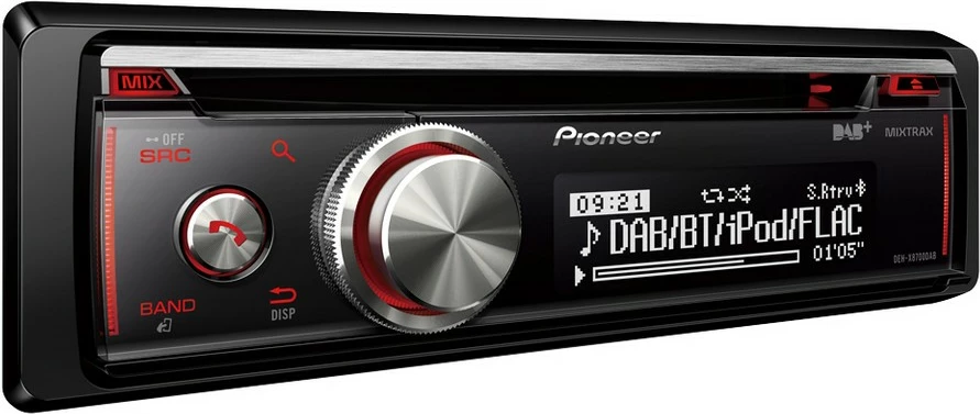 Radio makine Pioneer DEH-X8700DAB, DAB, MIXTRAX, ekran LED
