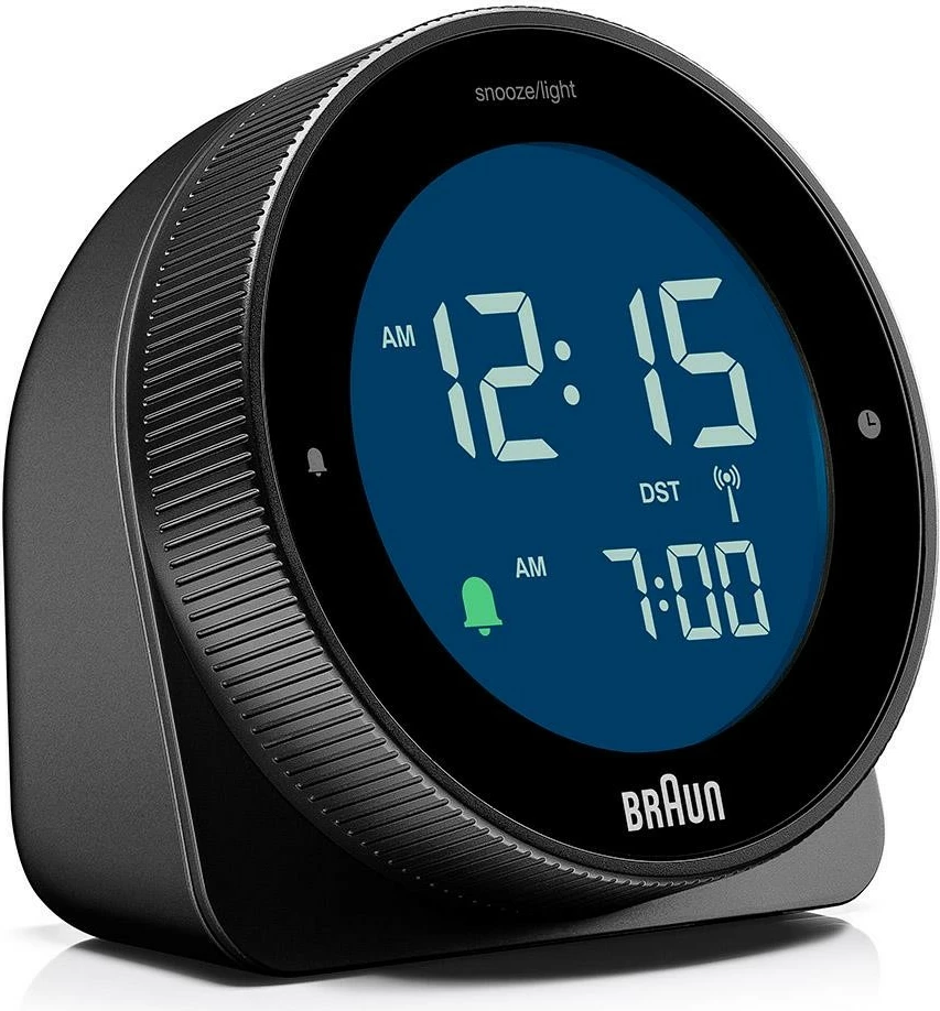 Orë alarmi Braun BC 24 B DCF, LCD, zezë
