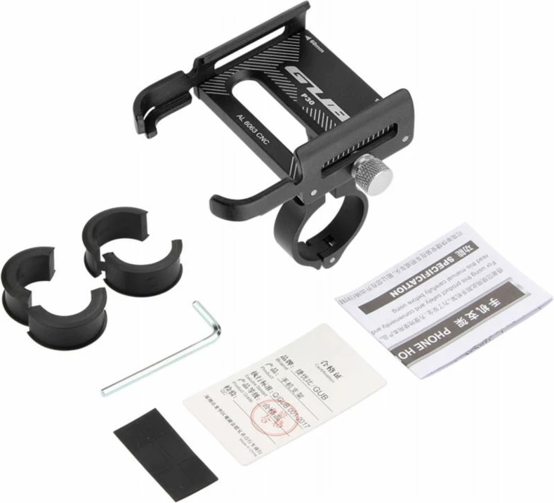 Mbajtëse telefoni për biçikletë Yakimasport, e zezë