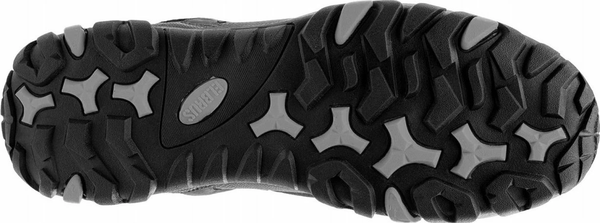 Këpucë trekking të larta Elbrus Maash MID Teen JR 76191-U, me membranë, nr. 37, të zeza