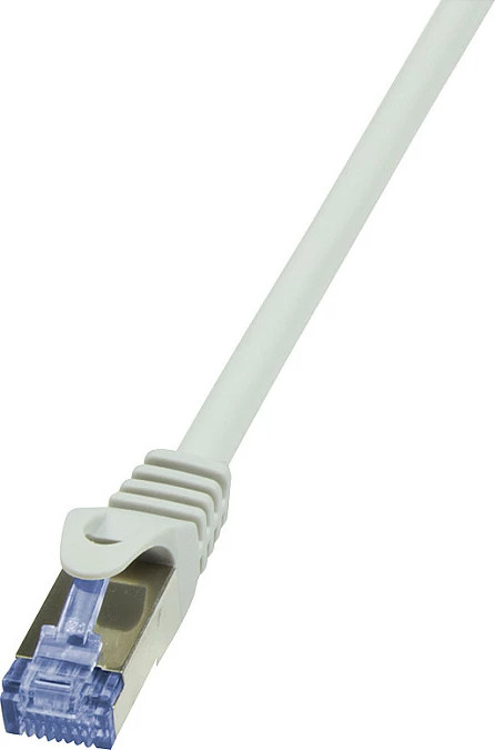 Kabllo rrjeti LogiLink PrimeLine Cat6A S/FTP, 2m, RJ-45, 10Gbps, Gri