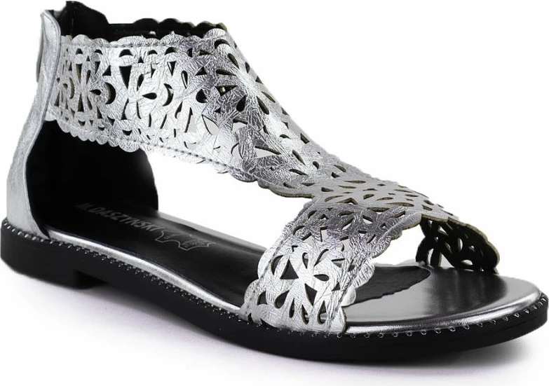 Sandale femrash M.Daszyński MR24148-2, argjendi