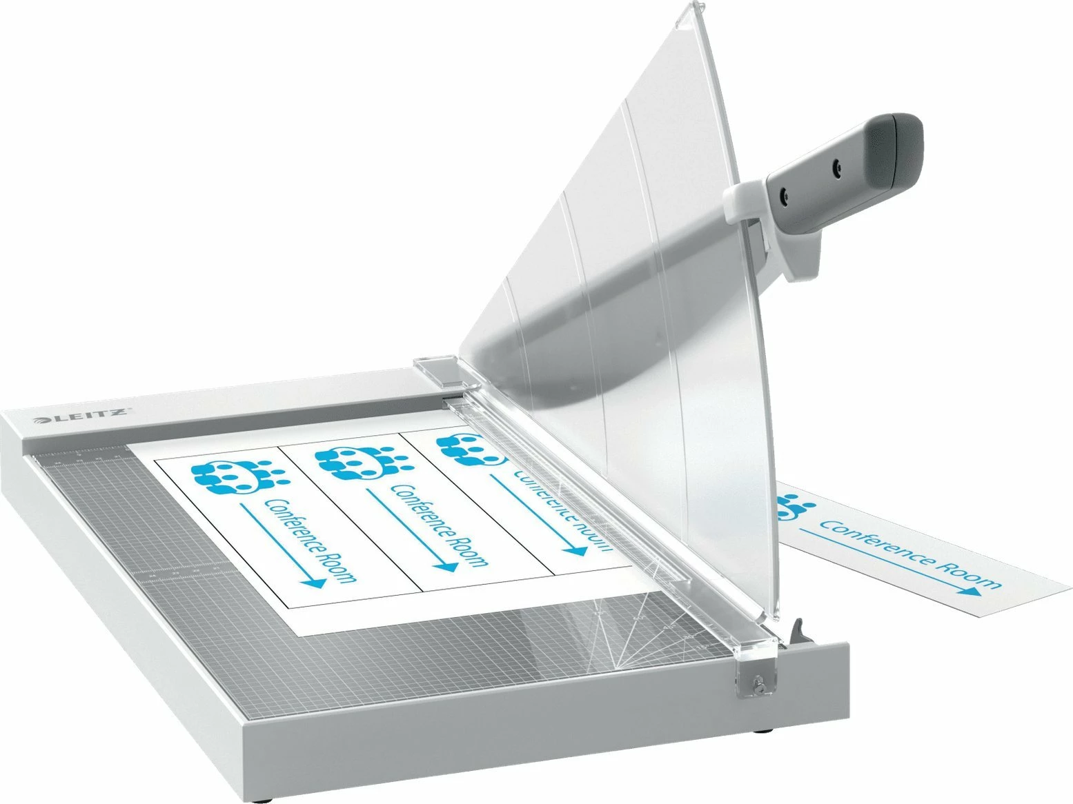 Gilotinë prerëse letre Leitz Precision Office A4+ X17512, 15 fletë, gri