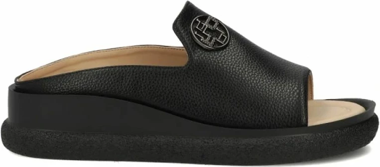 Sandale me platformë Filippo DK7758, të zeza