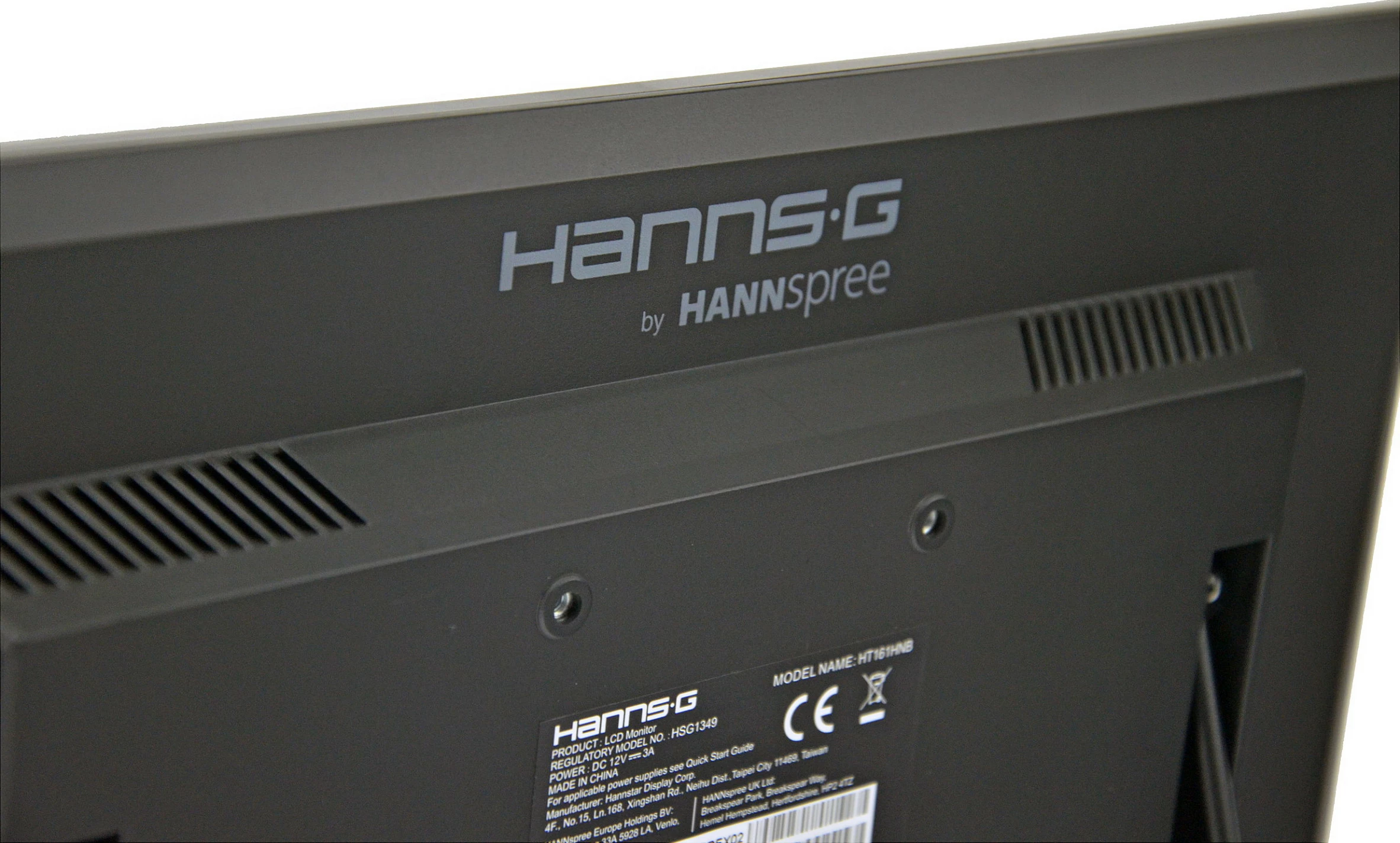Monitor touchscreen Hannspree HT161HNB 15.6 inch HD LED, 10-pik touch, zi