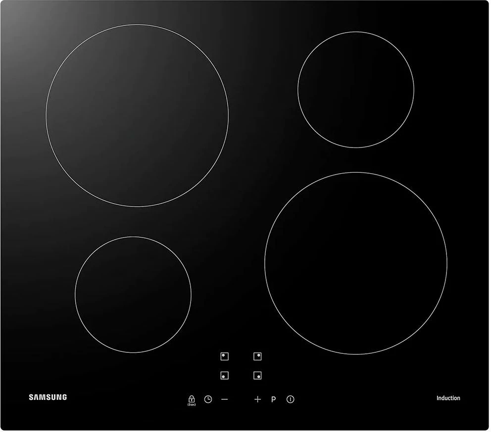 Pianurë induksioni Samsung NZ64M3NM1BB/OL 4 zona gatimi Power Boost Smart Touch, e zezë