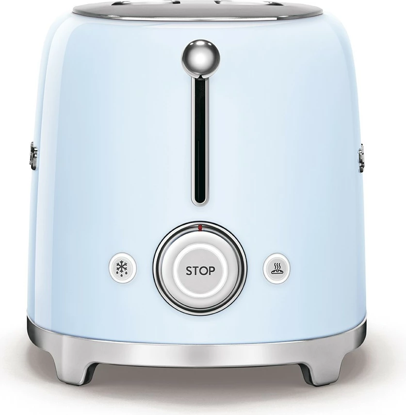 Tostier SMEG TSF01PBEU, 2 feta, pastel blu