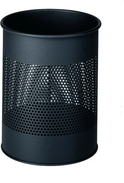 Kosh metalik Durable 331058, 15L, rrumbullakët, anthracite