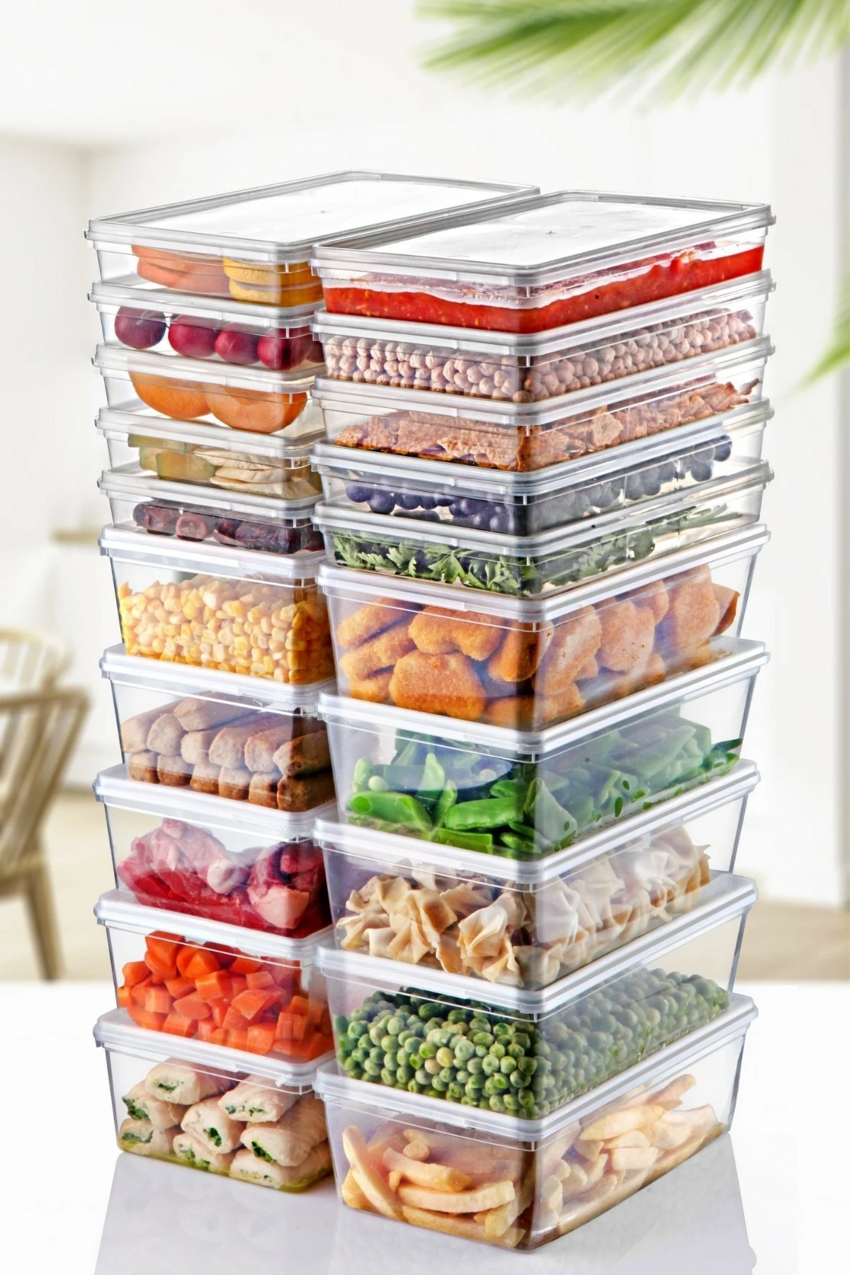 Set kuti plastike për organizim, 20 copë, Hermia, KKDFR-1-2-10