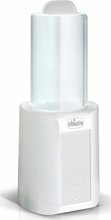 Ngrohës shisheje me sterilizator Chicco CHI000312, 1 shishe, ekran me prekje, bardhë