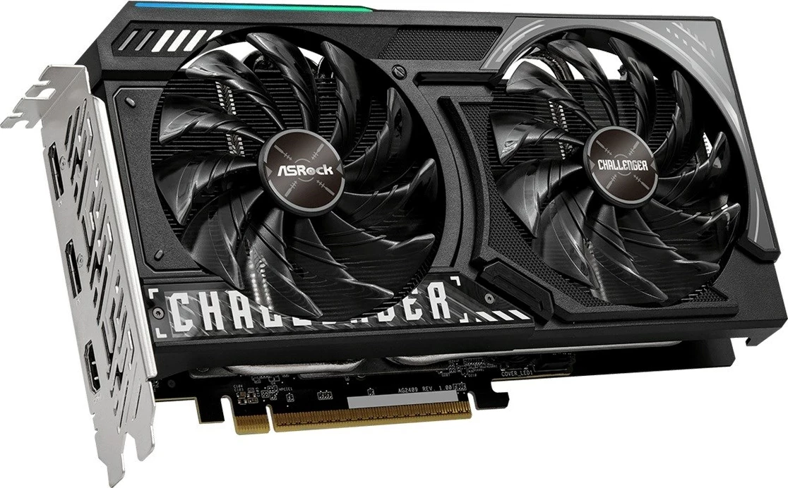 Kartelë grafike Asrock RX 9060 XT Challenger OC, 8 GB, e zezë