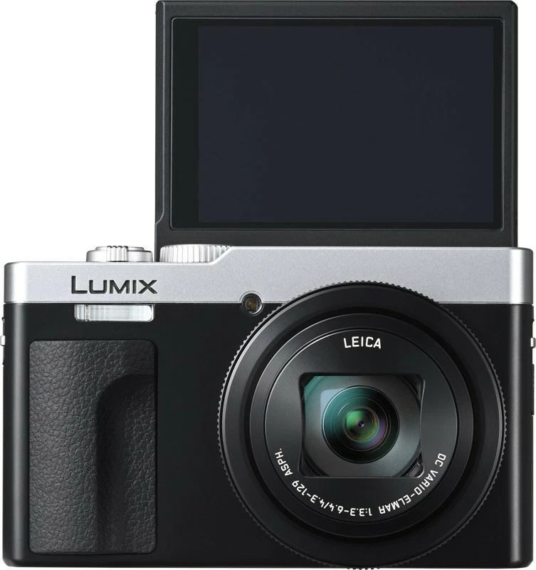 Aparat digjital Panasonic LUMIX TZ99, 20.3MP, 30x zoom optik, 4K, Wi-Fi, argjendtë