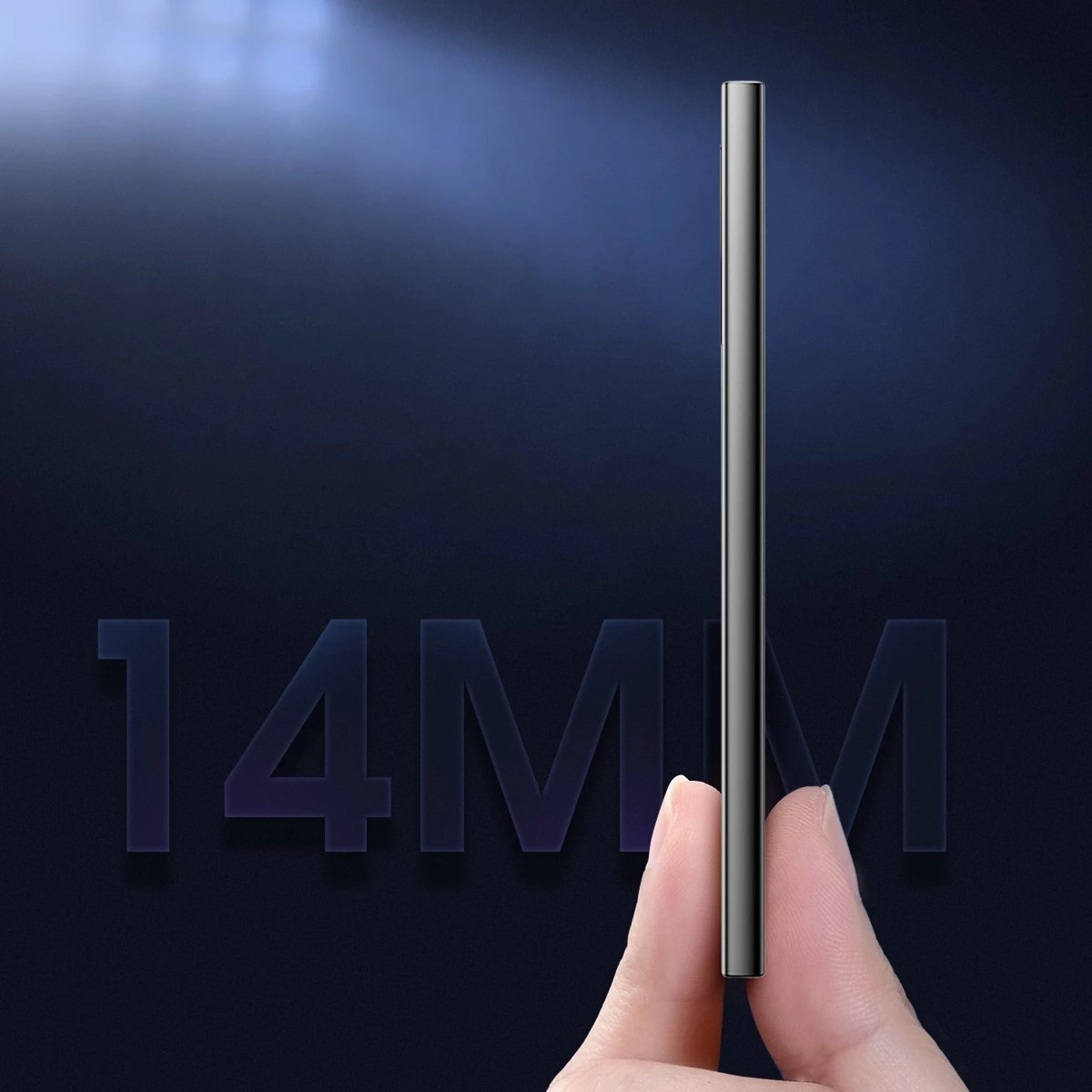 Powerbank Baseus Adaman 10000mAh 22.5W me display, 2x USB-A + USB-C, i zi