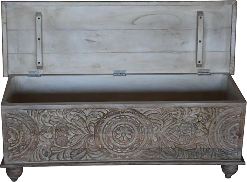 Arkë SARI, ngjyrë e bardhë decape, 125x40x46