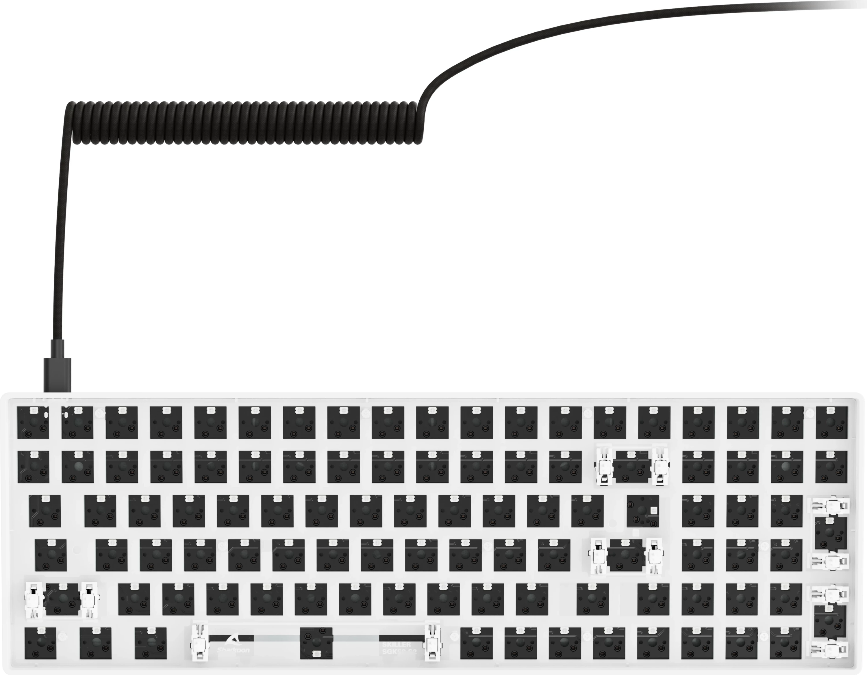 Tastierë barebone Sharkoon SKILLER SGK50 S2, e bardhë