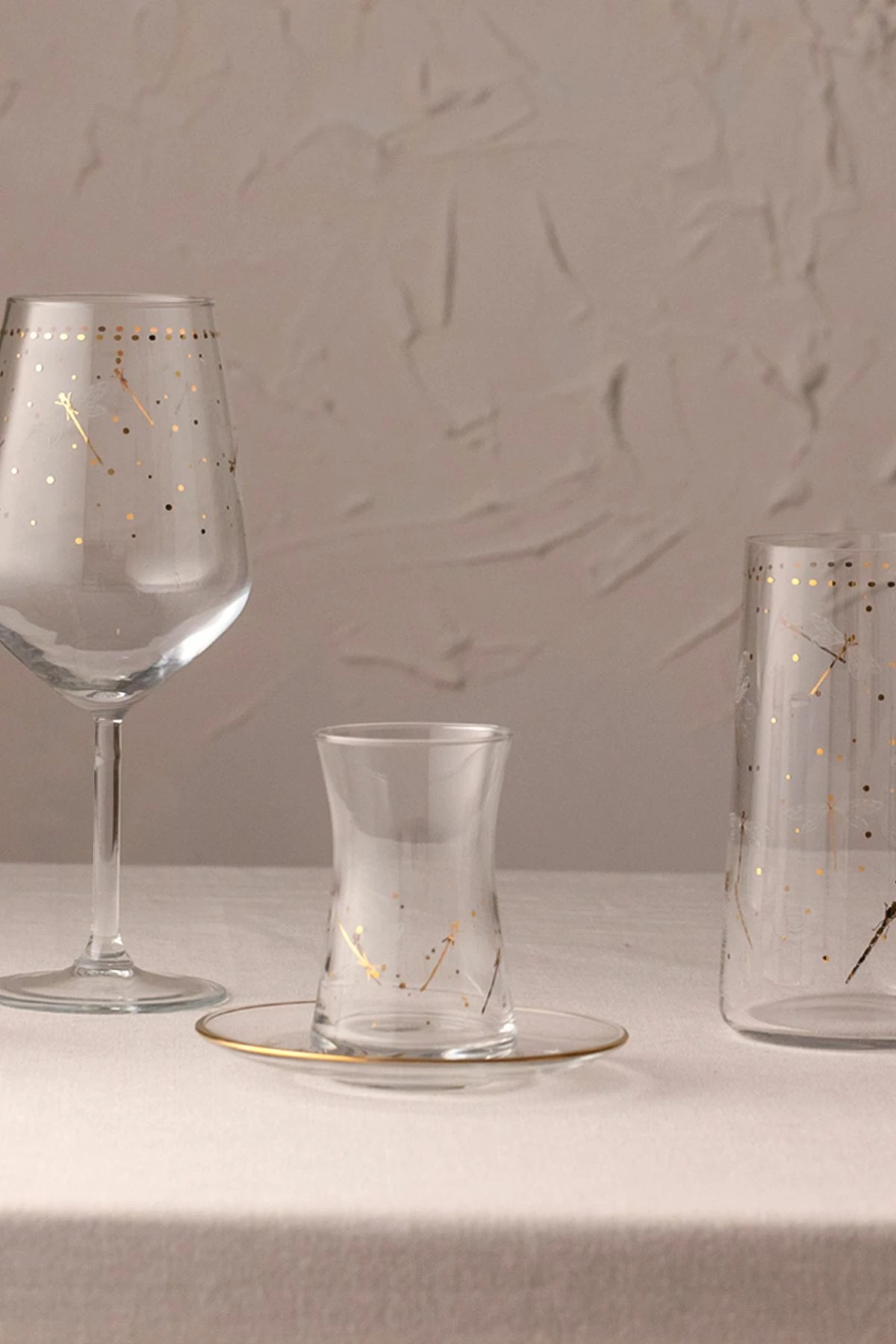 Set gotash çaji (12 copë), Hermia Concept, Dragonfly